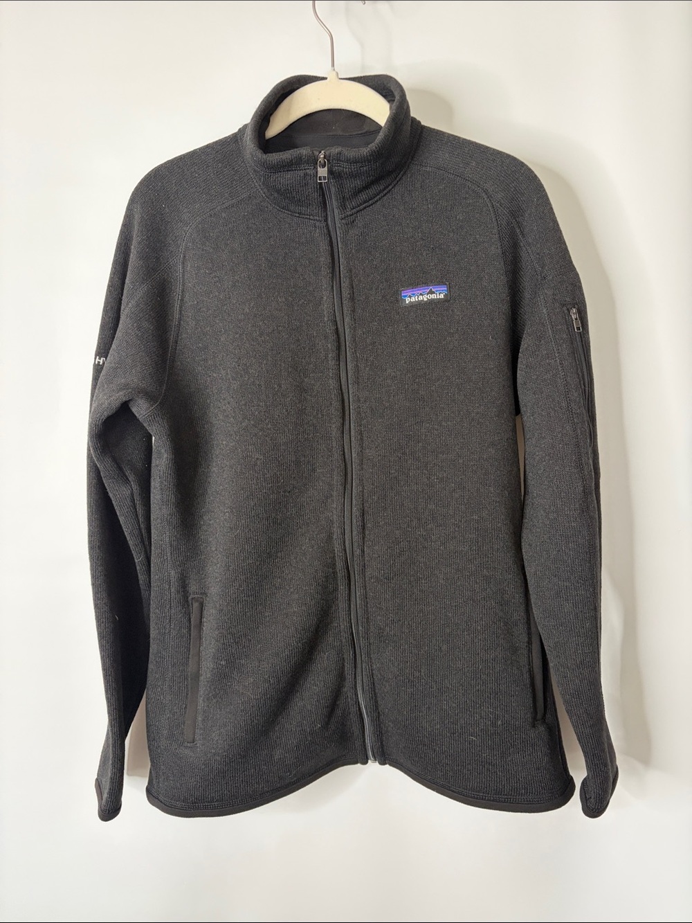 Patagonia Dark Gray Full-Zip Fleece Jacket